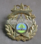 上海公安高等專科學(xué)校金質(zhì)徽標(biāo),金銀貴金屬制品